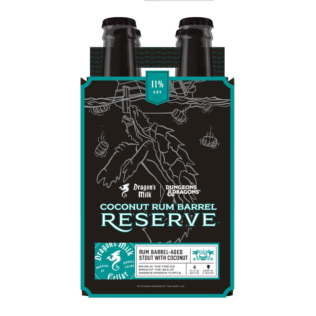 New Holland Dragon's Milk x Dungeons & Dragons Coconut Rum Barrel Reserve 4Pk - Imperial Stout