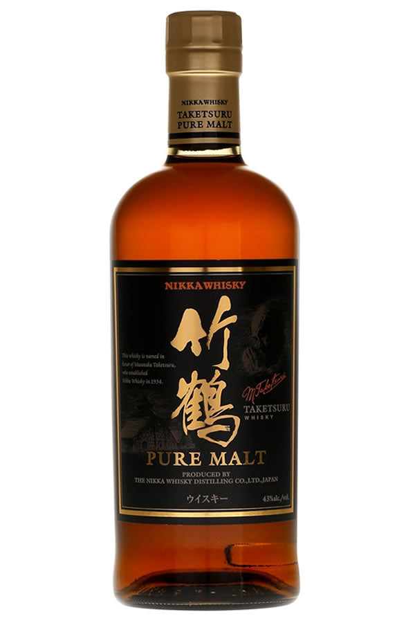 ウイスキー NIKKA TAKETSURU PURE MALT 750ml Nikka Taketsuru Pure Malt 750ML – Liquor Barn