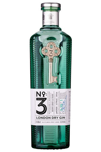 No 3 London Dry Gin 750ML | World's Best Gin, 46% ABV – The Liquor
