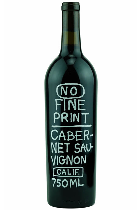 No Fine Print Cabernet Sauvignon Red Wine