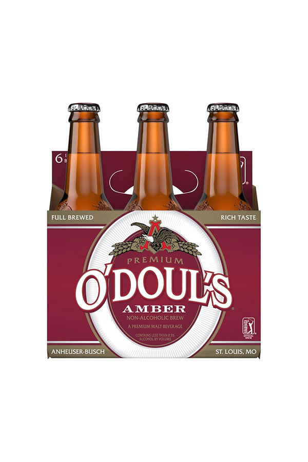 O'Doul's Non-Alcoholic Amber 6Pk | Caramel Malt NA Beer – The Liquor Barn