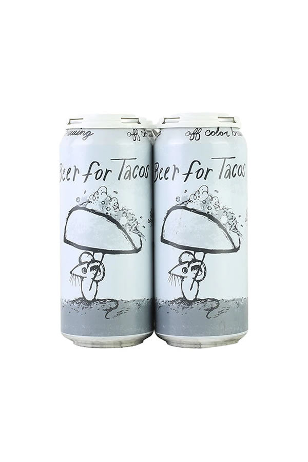 Off Color Barrel Aged Beer For Tacos