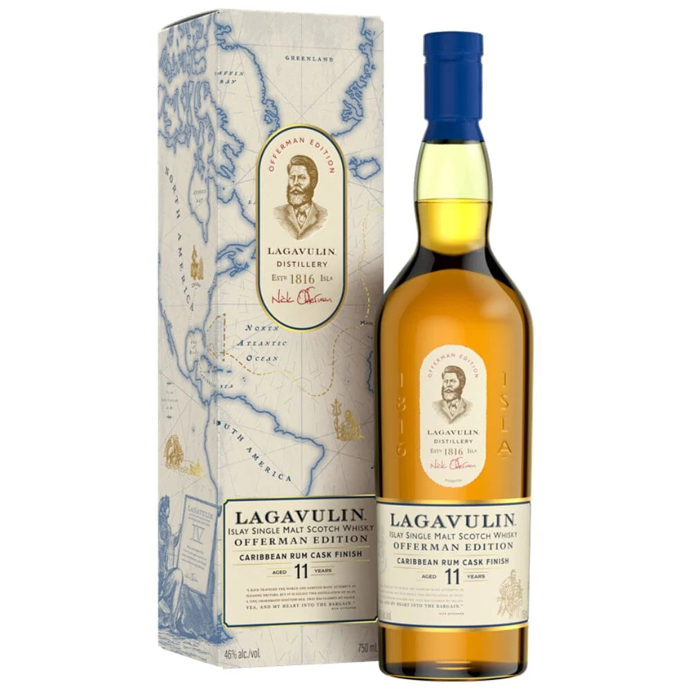 Lagavulin 11 Year Offerman Rum Cask 750ML | Double Gold Islay
