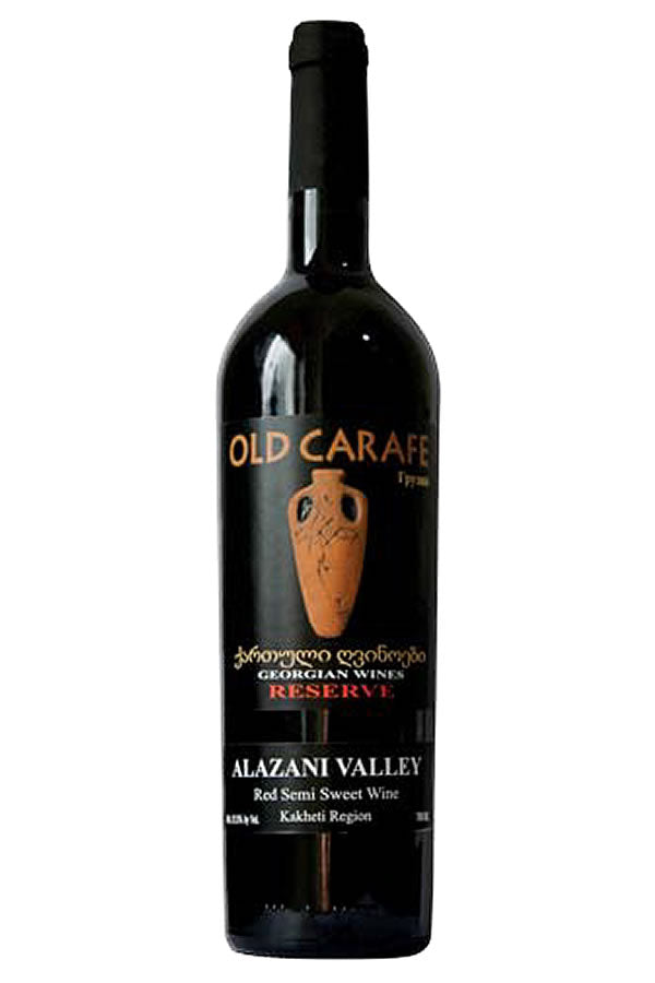 Old Carafe Alazani Valley Red 750ml | Georgian Semi-Sweet – The