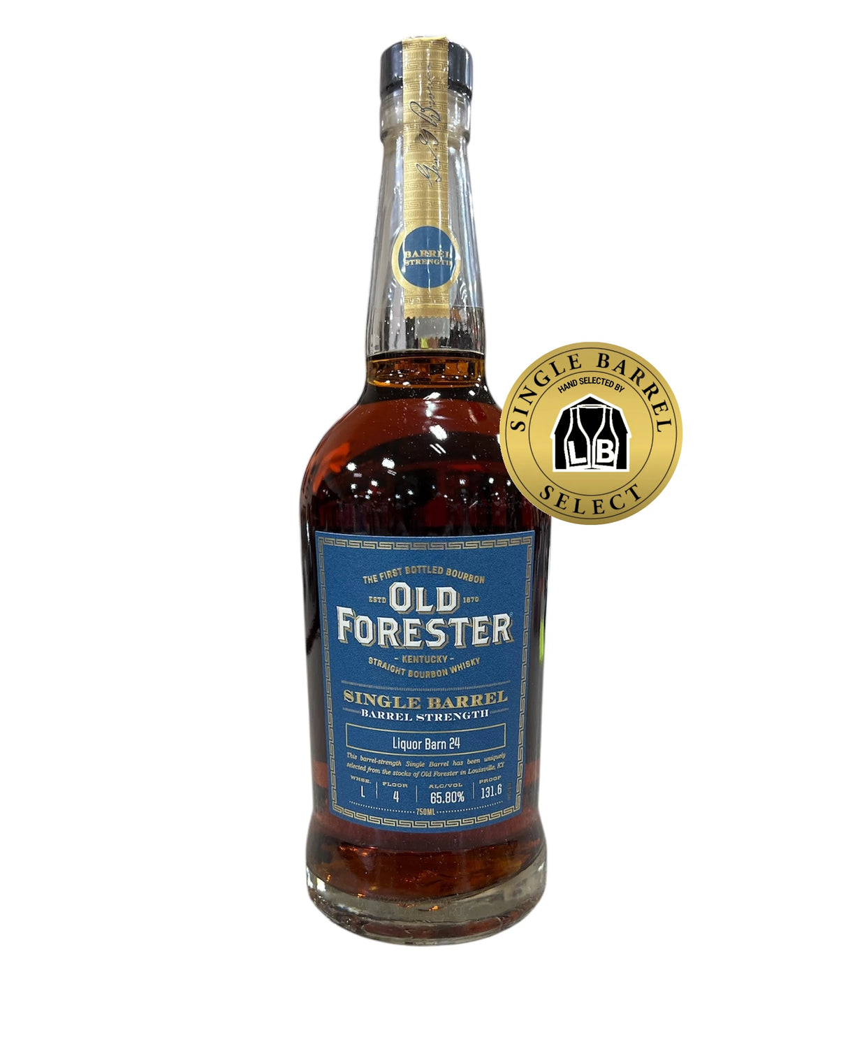 Old Forester Liquor Barn Single Barrel Barrel Proof 750ML