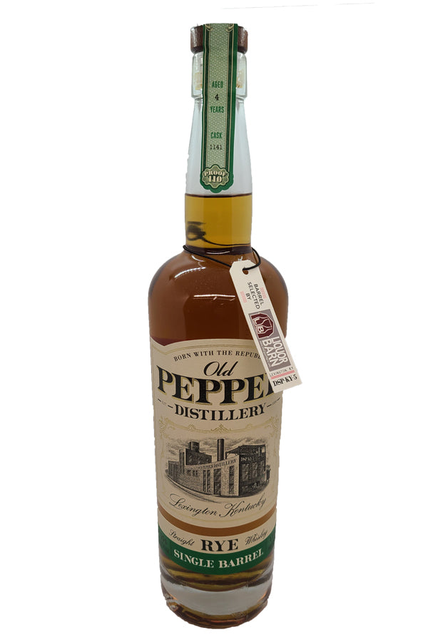 Old Pepper Rye Single Barrel Liquor Barn Pick