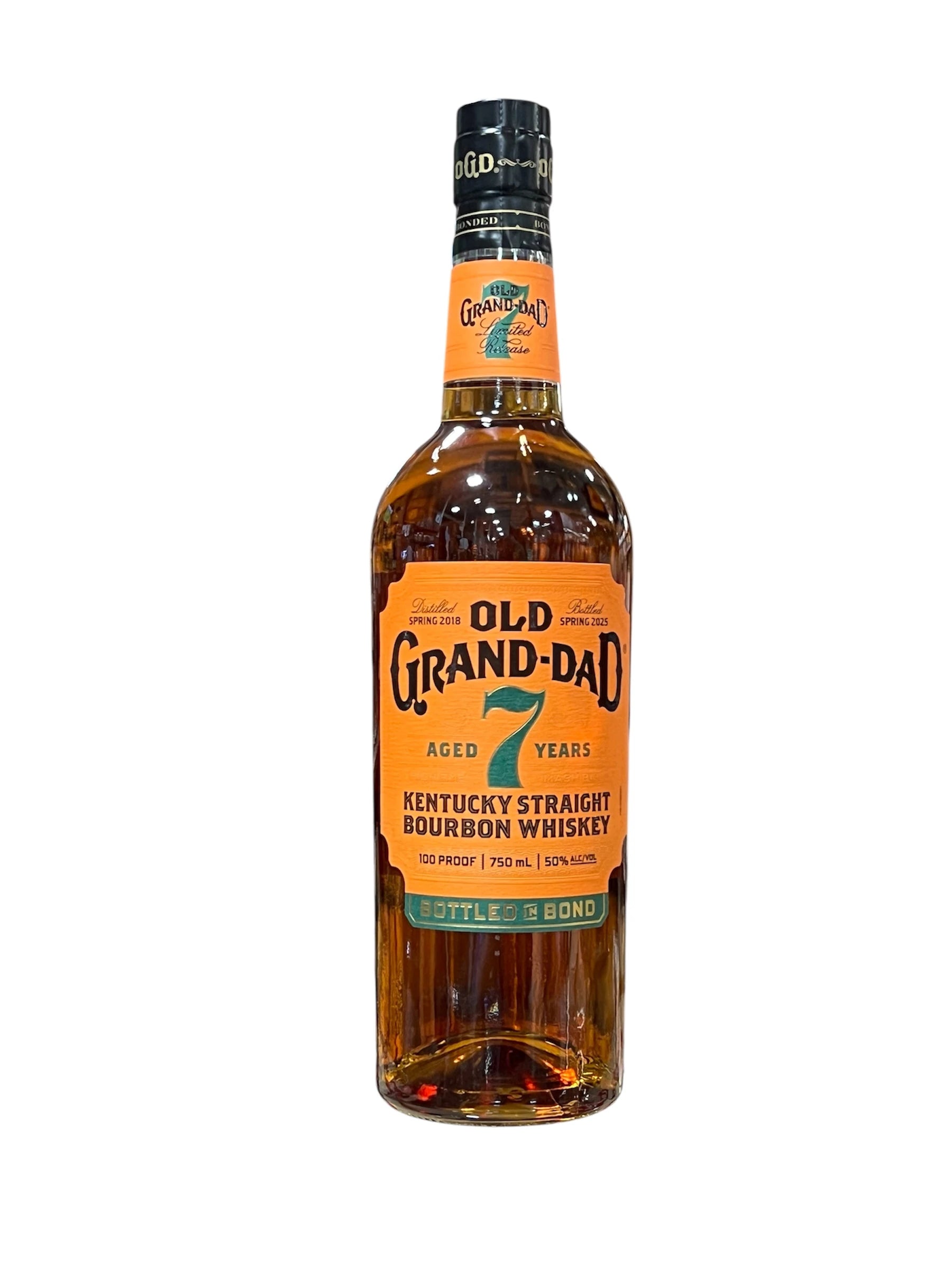 OLD GRAND-DAD 114 BARREL PROOF KENTUCKY STRAIGHT BOURBON WHISKEY 