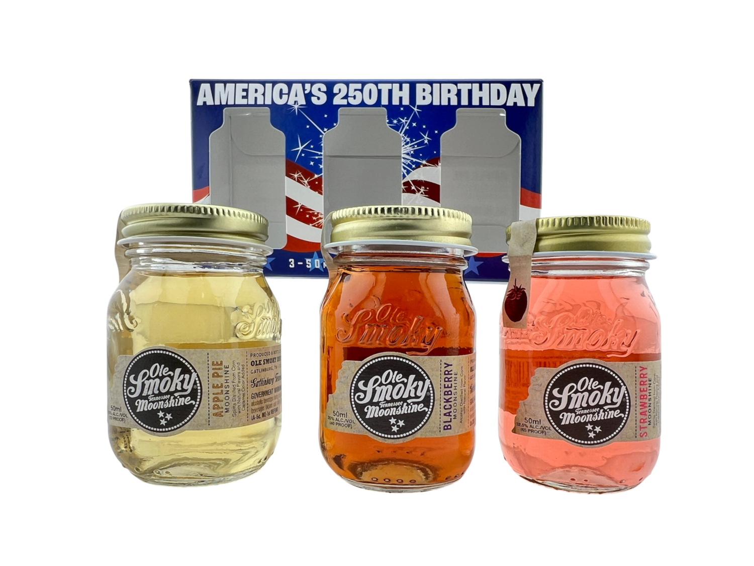 Ole Smoky 250Th American Anniversary Edition 3Pk
