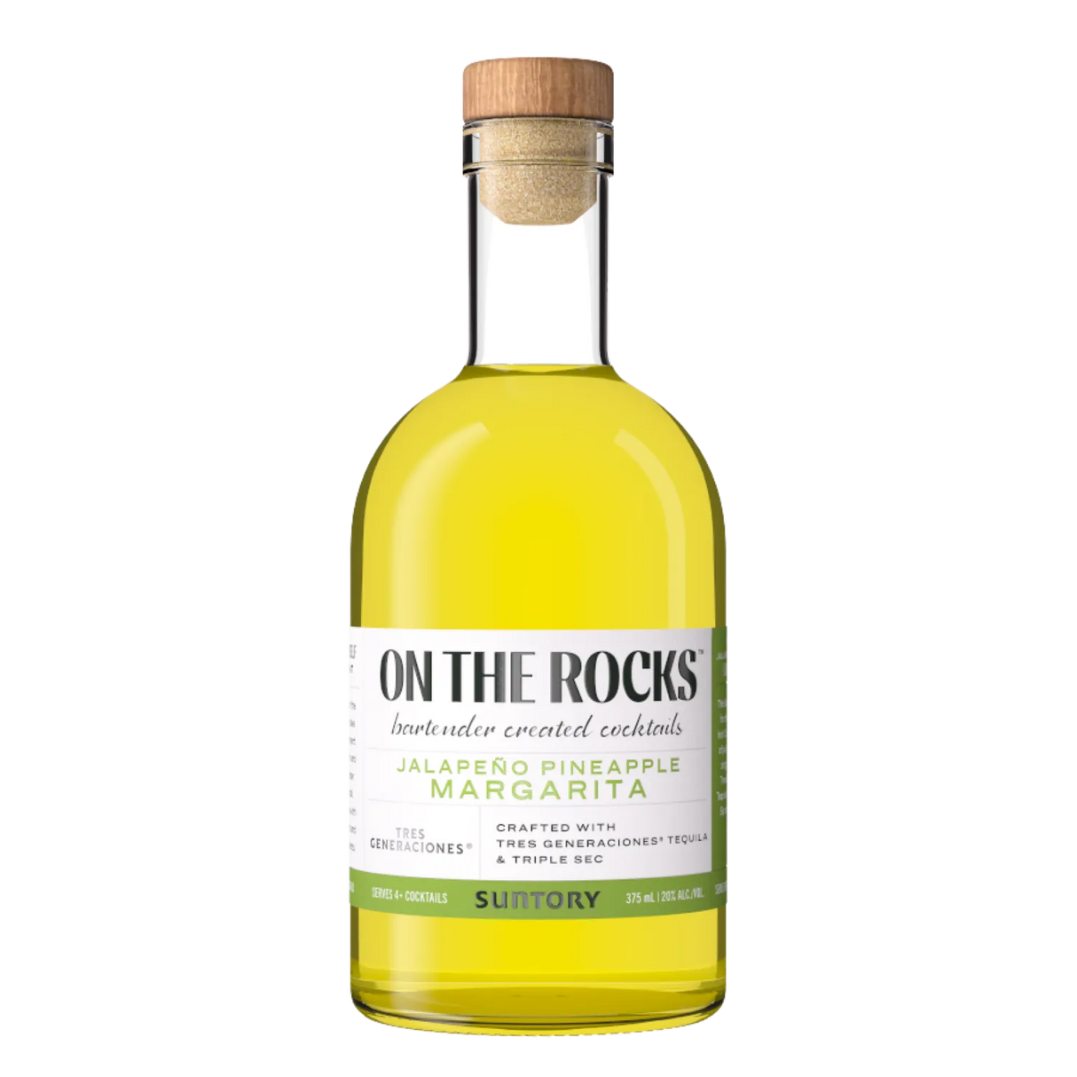 On The Rocks Tres Generaciones Jalapeno Margarita 375ML