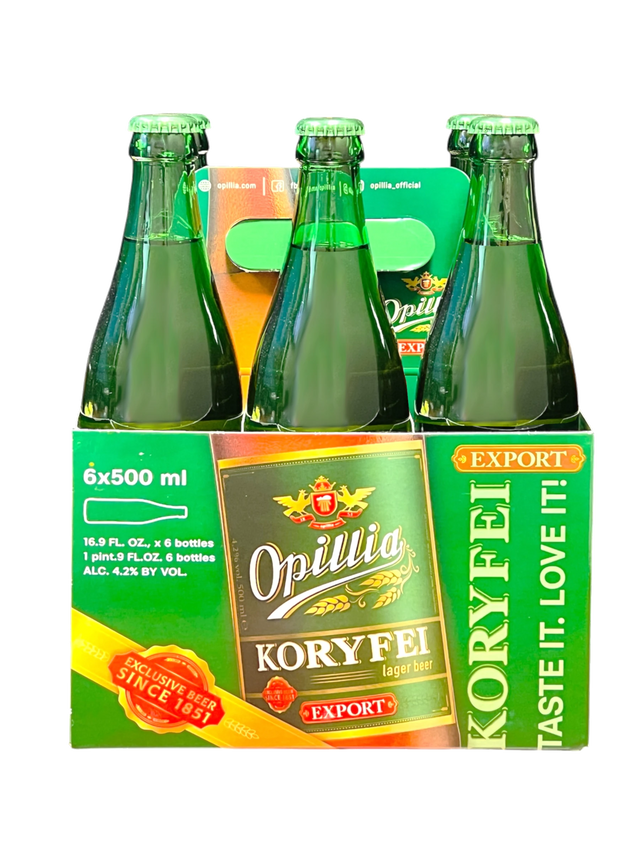 Opillia Koryfei Lager 6Pk - Lager | Shop Online at The Liquor Barn
