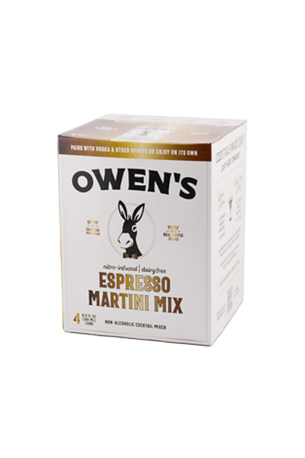 Owen's Espresso Martini Mix 4Pk | Nitro-Infused Coffee – The