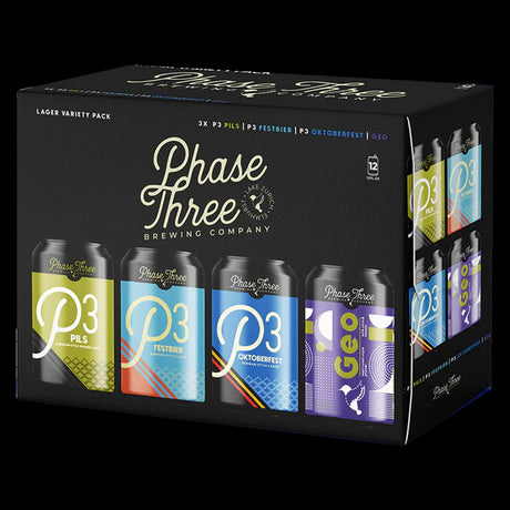 Phase Three Lager Variety 12Pk