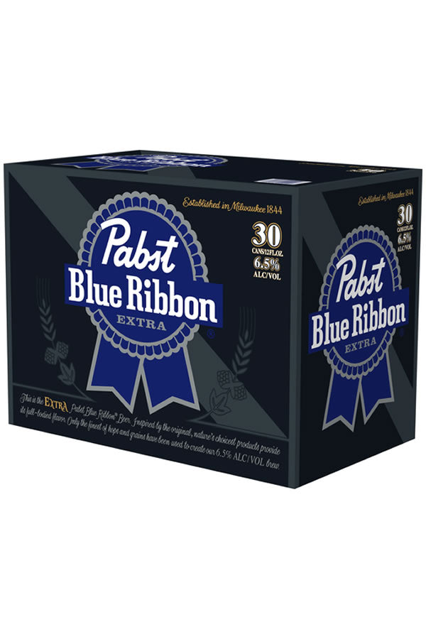 パブスト　BLUE ribbon　　　K mart Ｌ Pabst Blue Ribbon Extra 30PK | 6.5% ABV Full-Body Lager – The