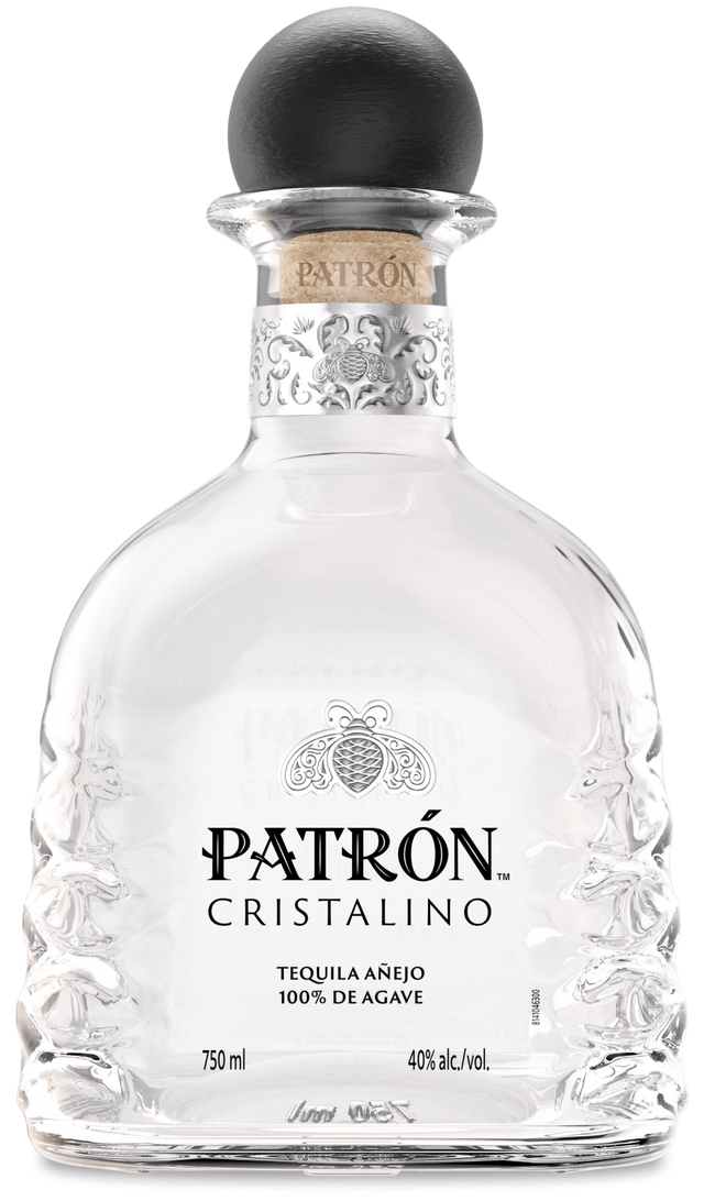 Patron Cristalino 750ML - Anejo | Shop Online at The Liquor Barn
