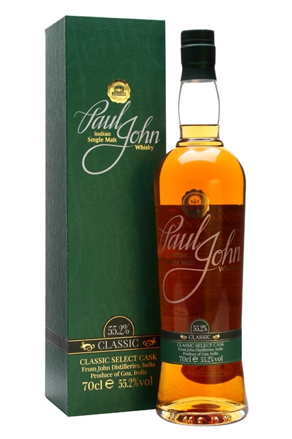 Paul John Classic Cask Strength Indian Single Malt 