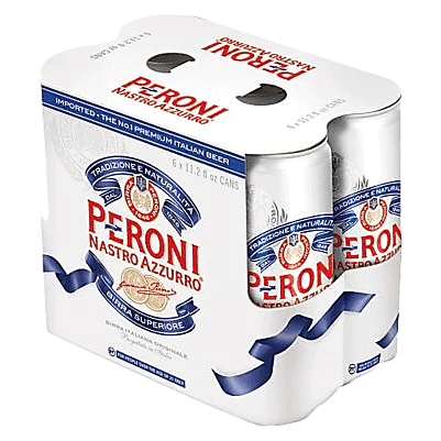 Peroni Lager 6-Pack Cans | Italian Pale Lager Since 1846 – The Liquor Barn