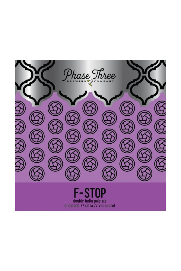 Phase Three F-Stop 4Pk 16oz | Tropical Double IPA – The Liquor Barn