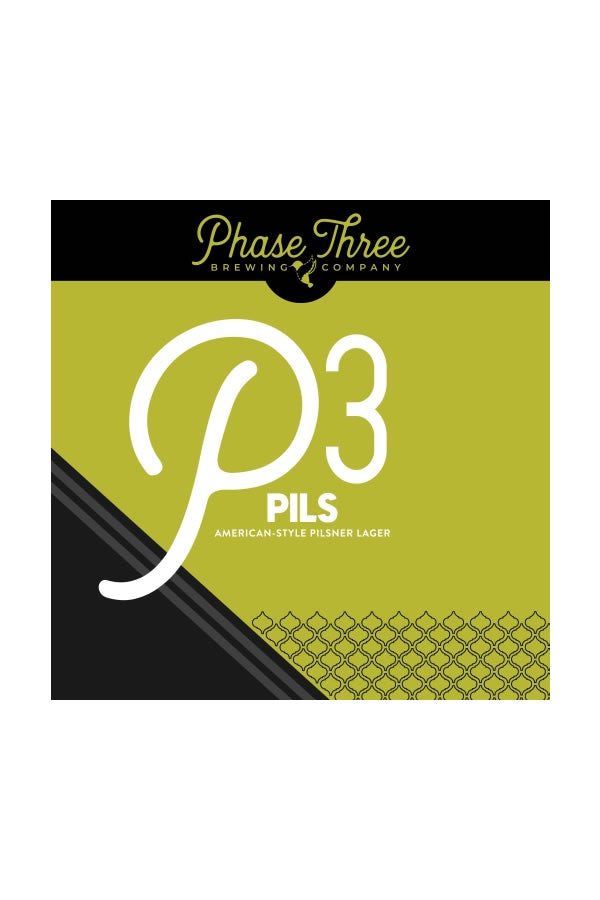Phase Three P3 Pils 4Pk | American Pilsner from IL – The Liquor Barn