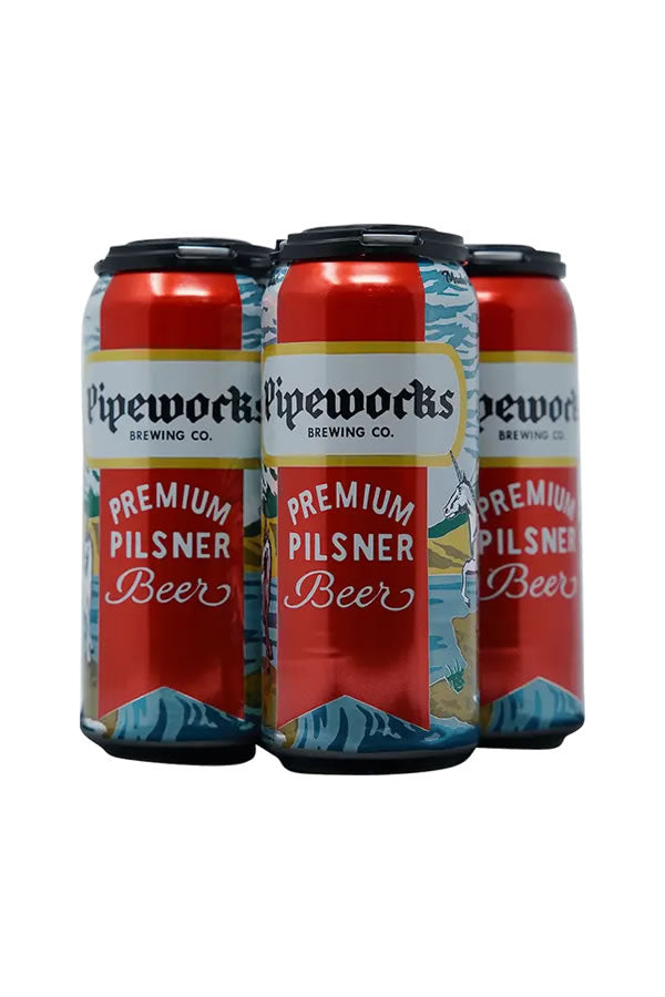 Pipeworks Premium Pilsner 4Pk 16oz | Chicago German Pils – The Liquor Barn
