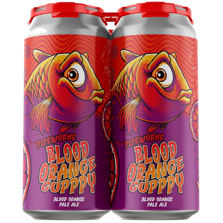 Pipeworks Blood Orange Guppy 4Pk - Pale Ale | Shop Online at The Liquor Barn