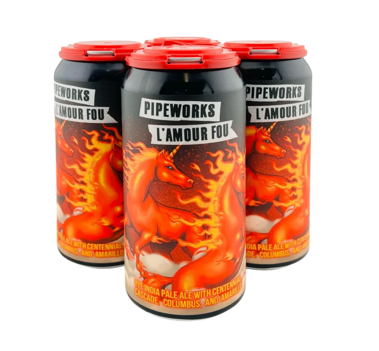Pipeworks L'Amour Fou Rye IPA 4Pk