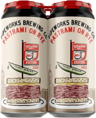 Pipeworks Pastrami on Rye 4Pk - Rye Beer | Shop Online at The Liquor Barn