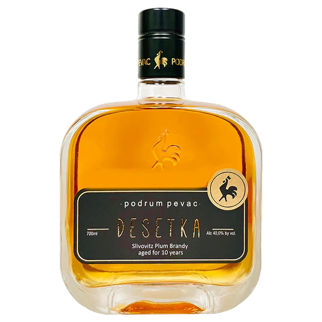 Podrum Pevac Desetka Slivovitz 10 Year Plum Brandy 700ML - Fruit Brandy | Shop Online at The Liquor Barn