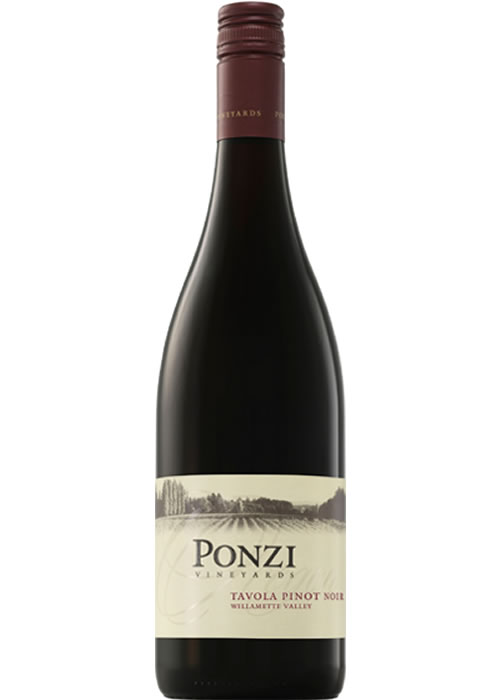 Ponzi Tavola Pinot Noir 750ml | Willamette Valley, Oregon – The