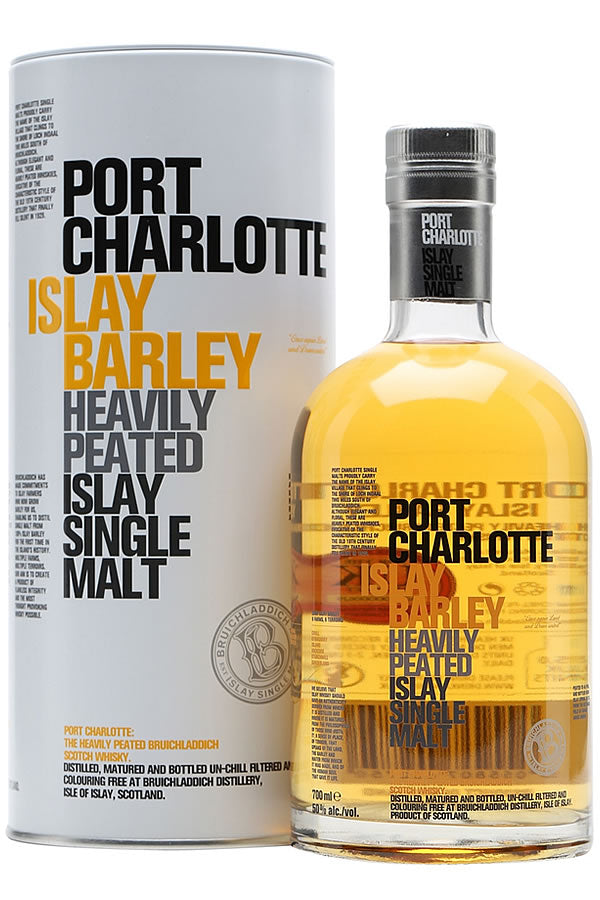 Port Charlotte Islay Barley 750ml | 50% ABV Peated Malt – The
