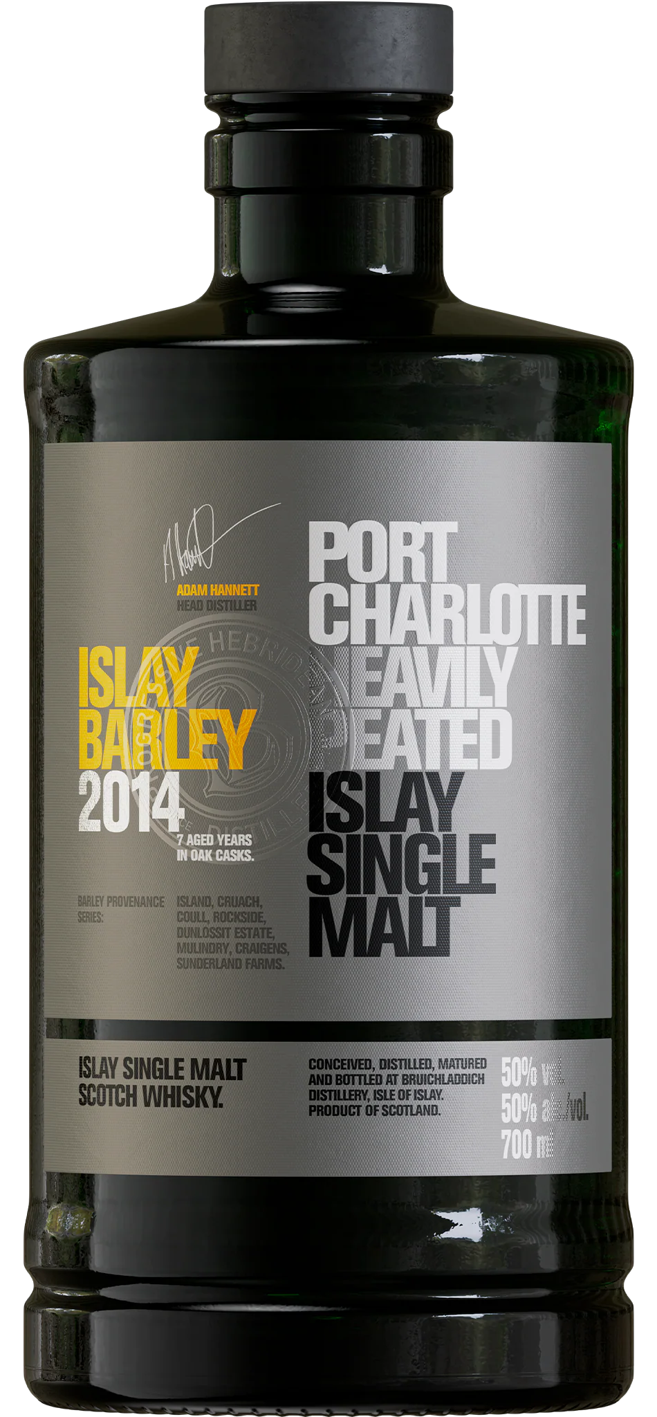 Port Charlotte Islay Barley Heavily Peated 2014 750ML