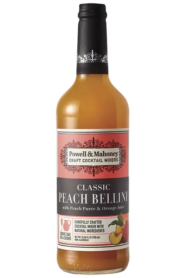 Powell & Mahoney Peach Bellini Mix 750ML – Liquor Barn