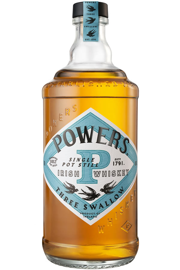 Powers Three Swallow Single Pot Still Irish Whiskey