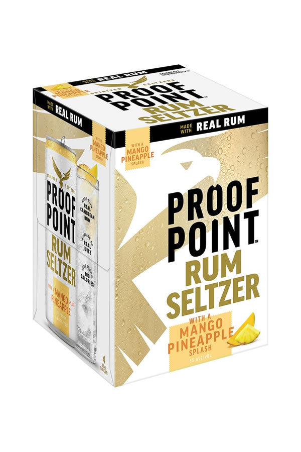 Proof Point Rum Mango Pineapple Seltzer