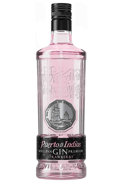 Puerto de Indias Strawberry Gin 750ml | Seville Pink Gin – The