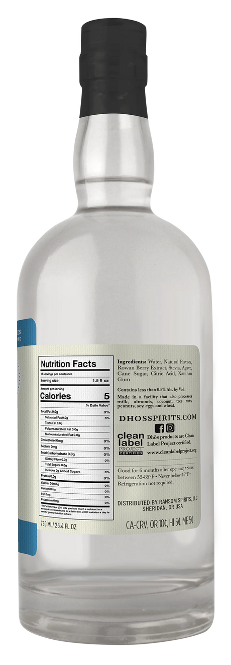 Ransom Dhos Non-Alcoholic Tequila 750ML