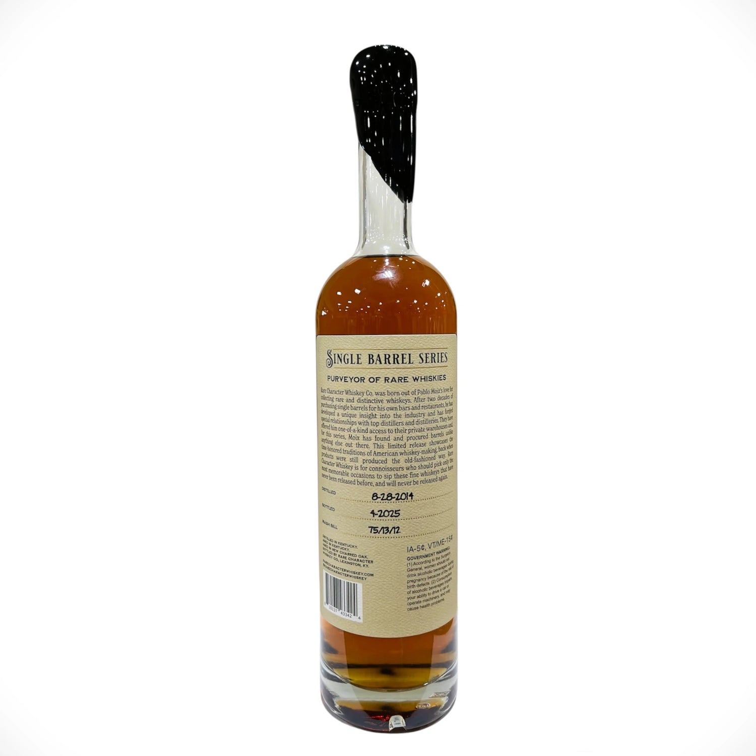 Rare Character Liquor Barn Single Barrel 10K-1407 10 Year Bourbon 750ML