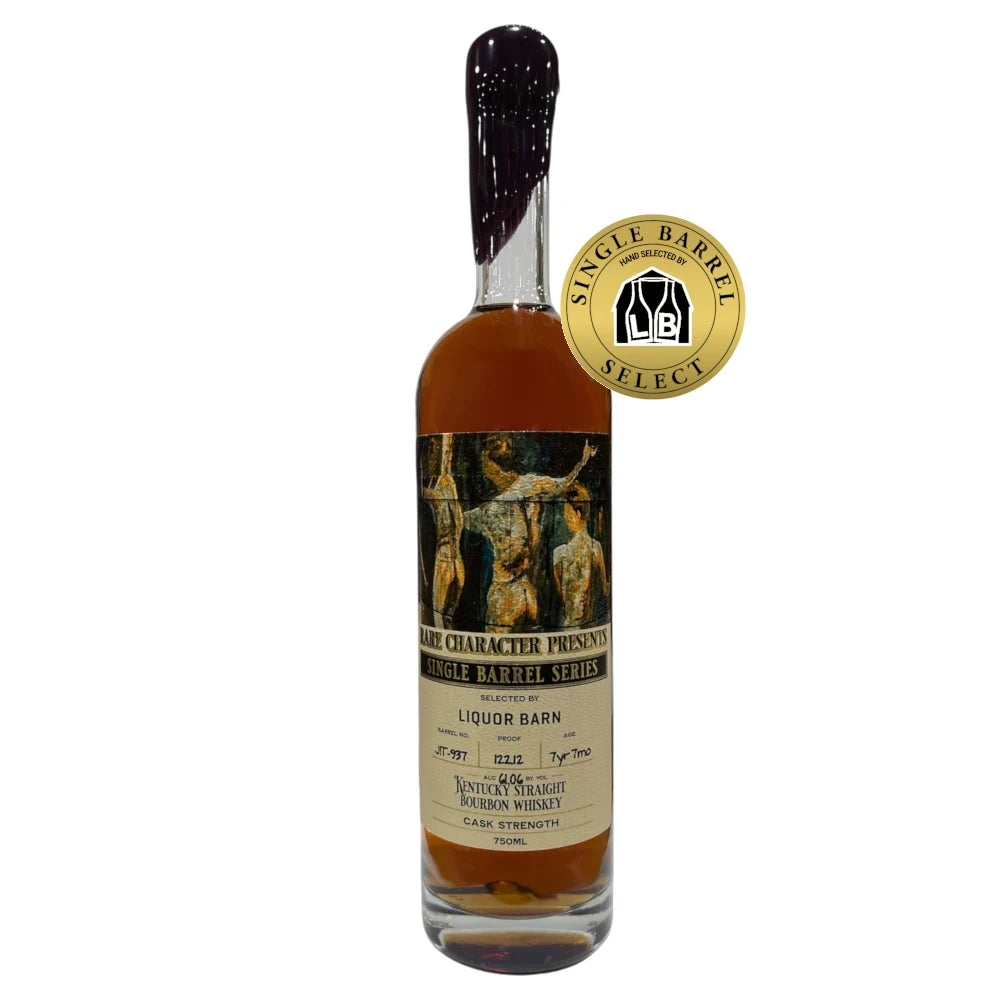 Rare Character Liquor Barn Single Barrel JIT-937 7 Year Bourbon 750ML