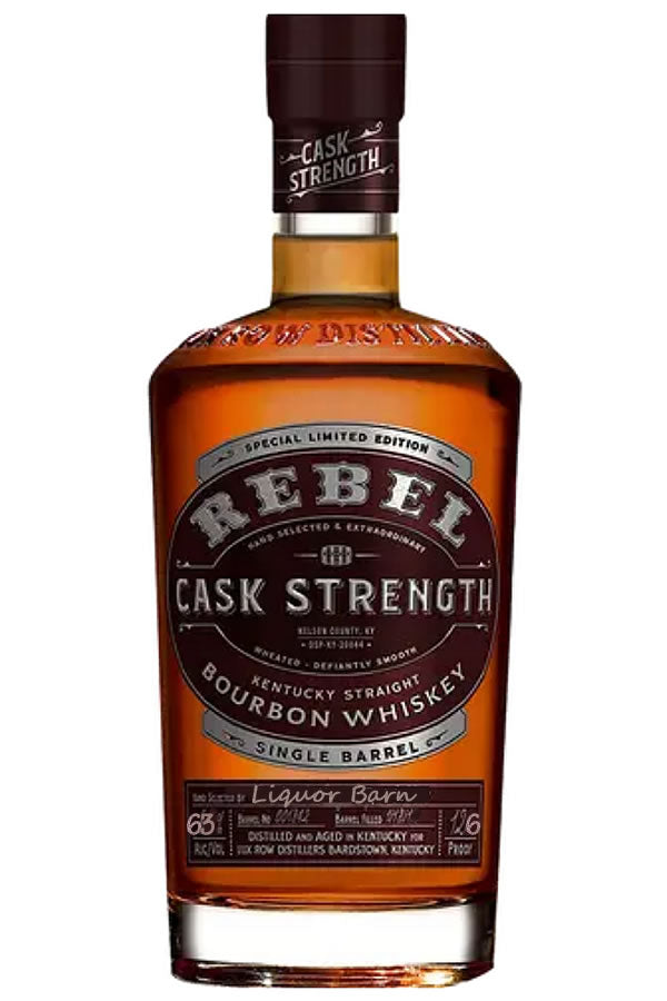 Rebel Liquor Barn Cask Strength Single Barrel Bourbon