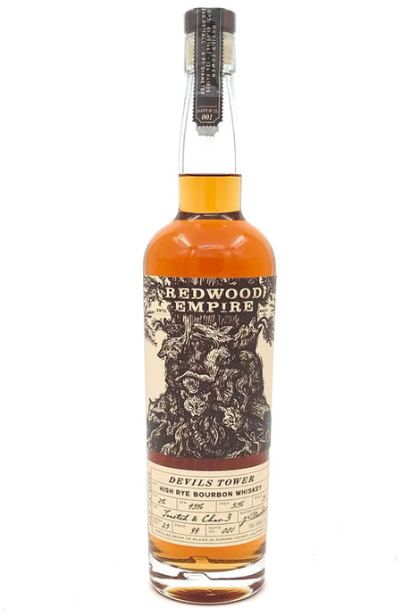 Redwood Empire Devils Tower High Rye Bourbon