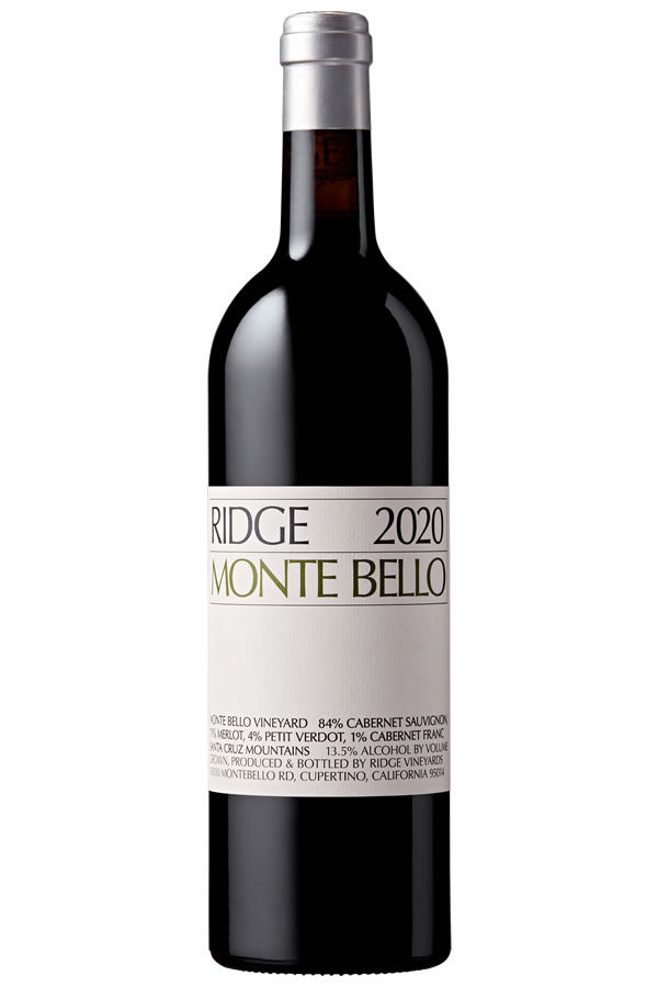 Ridge Monte Bello 2020 750ml | Santa Cruz Mountains Cab – The