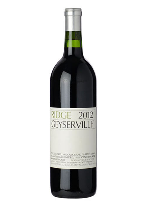 Ridge Vineyards Geyserville Sonoma Zinfandel 2016