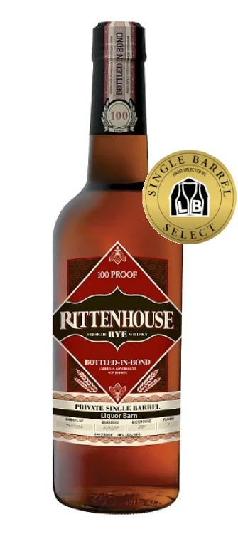 Rittenhouse Rye Liquor Barn Single Barrel 750ML