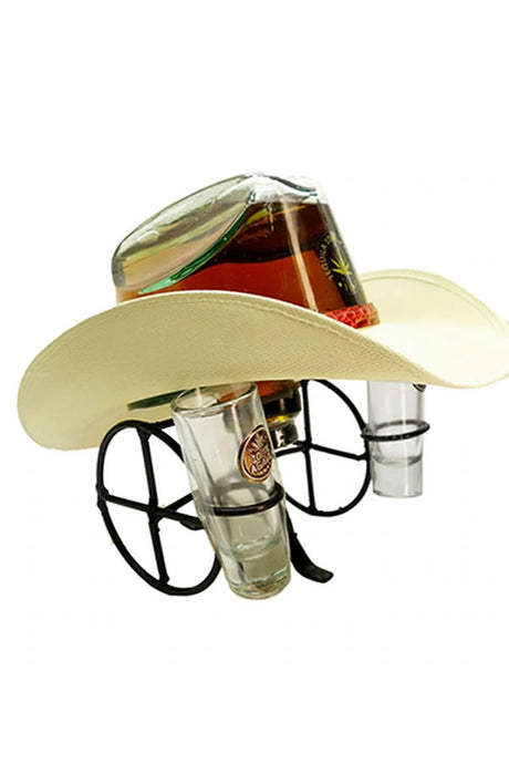 Rodeo Hat Gold Tequila Sombrero