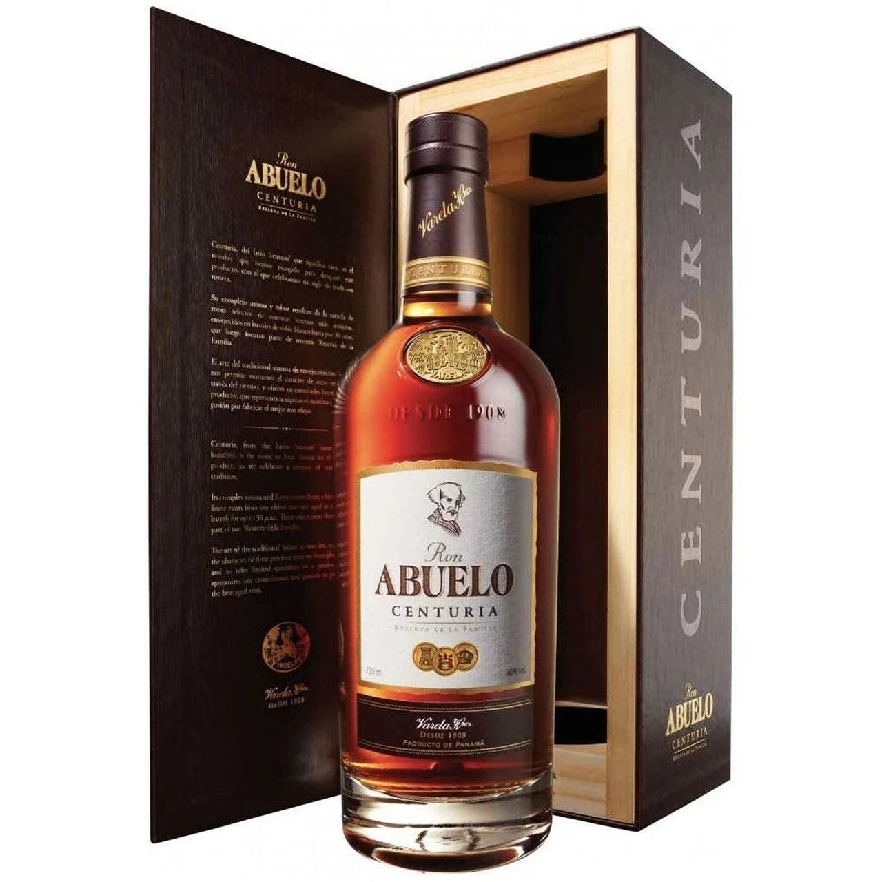 Ron Abuelo Centuria Reserva del Familia Rum 750ML