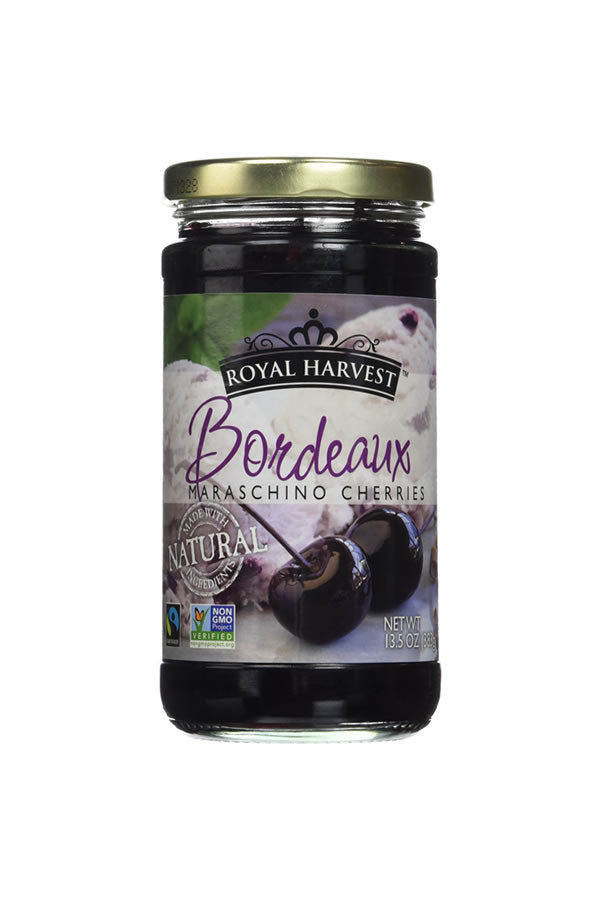 Royal Harvest Bordeaux Maraschino Cherries