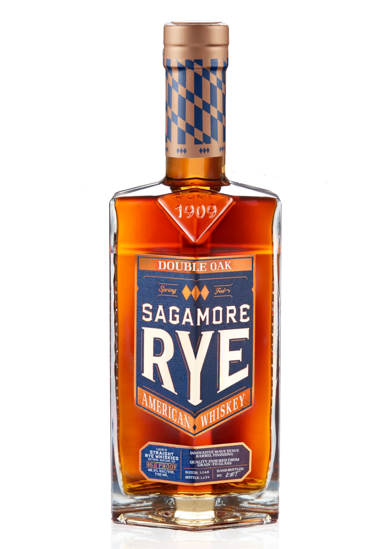 Sagamore Double Oak Rye Whiskey 750ML