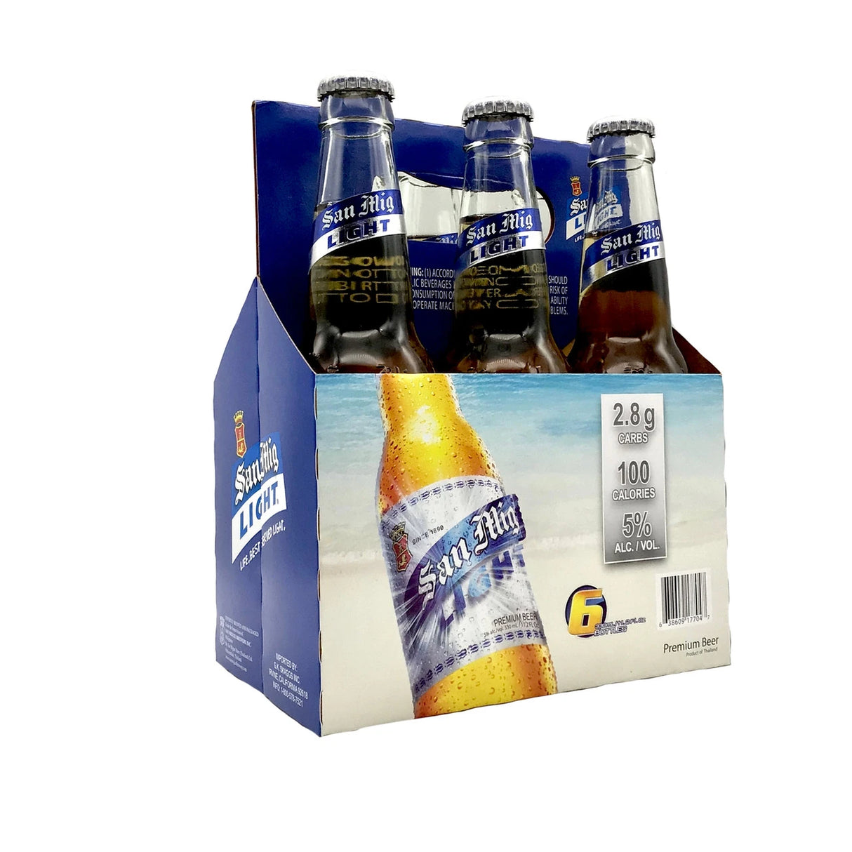 San Miguel Light 6Pk