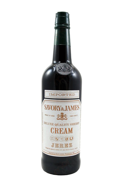 Savory & James Cream Sherry 750ml | 92-Pt Jerez Classic – The