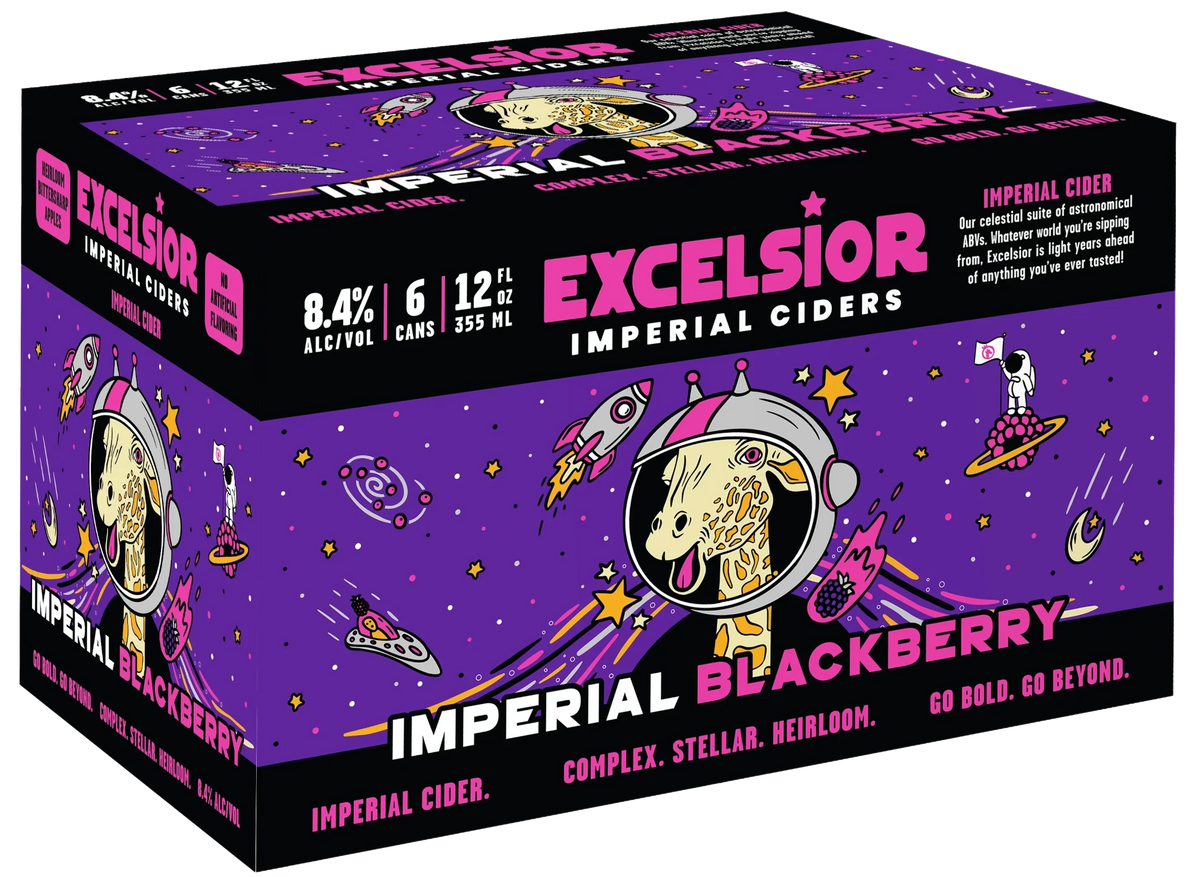 Schilling Excelsior Imperial Blackberry Cider 6Pk | 8.4% ABV – The