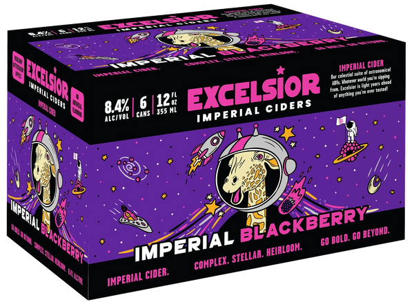 Schilling Excelsior Imperial Blackberry Cider 6Pk | 8.4% ABV – The